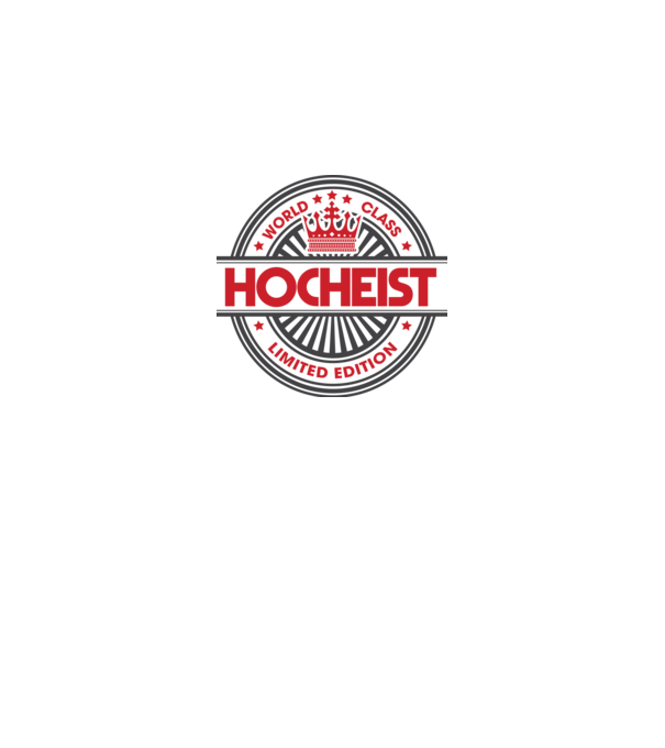 hocheist model alb pe tricou