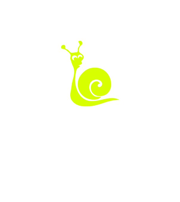 Snail model verde pe tricou
