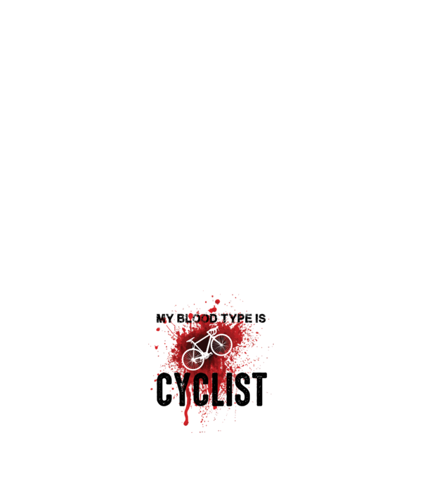 My blood type model alb pe tricou