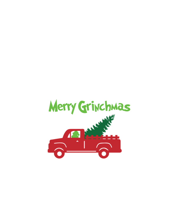 Grinchmas truck model negru pe tricou