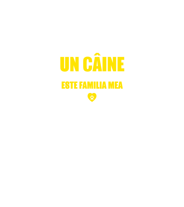 el nu este doar un câine, este familia mea, care este mai importantă pentru mine decât orice și oricine model negru pe tricou