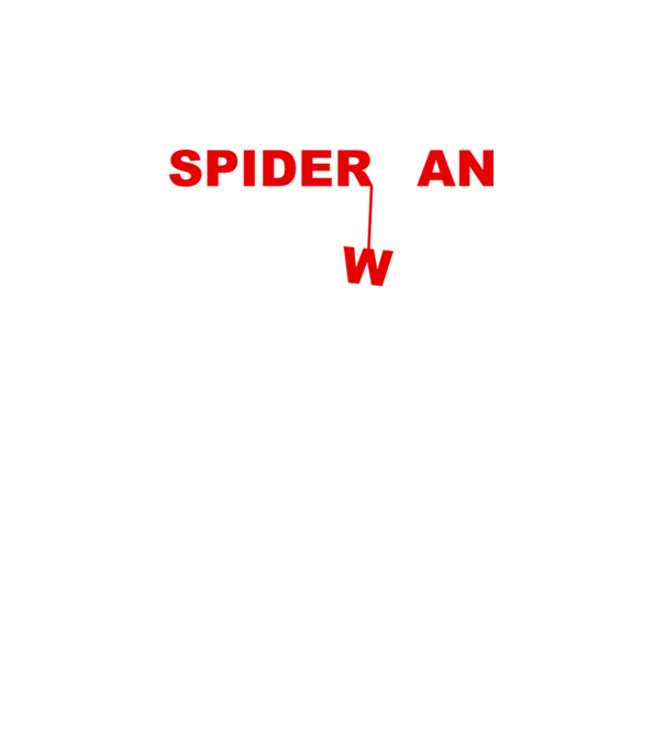 Spider wan model alb pe tricou