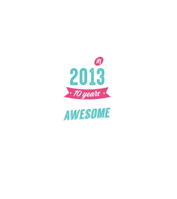 Made in 2013 model negru pe tricou