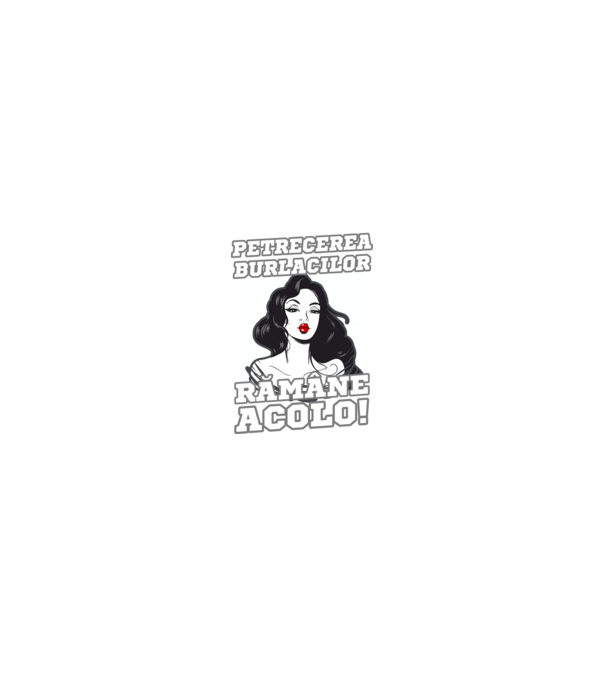 Ceea ce se întâmplă la petrecerea burlacilor rămâne acolo model negru pe tricou