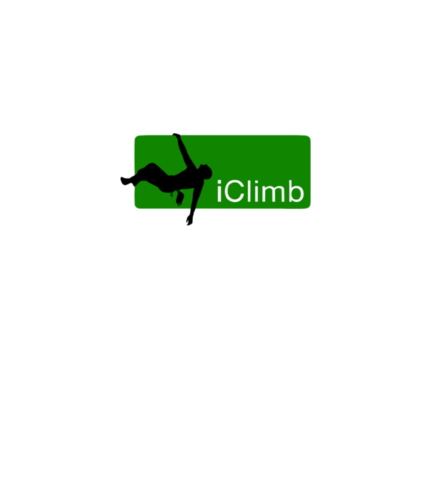 iClimb model alb pe tricou
