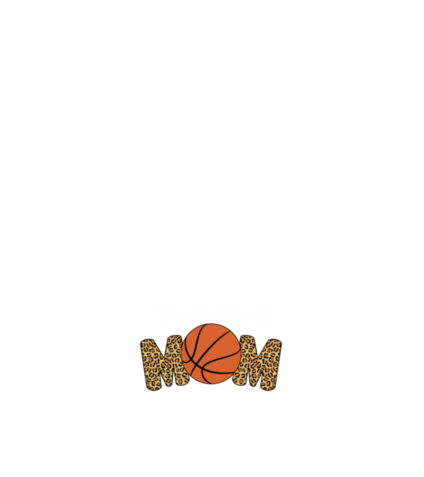Basketball Mom model albastru închis pe tricou