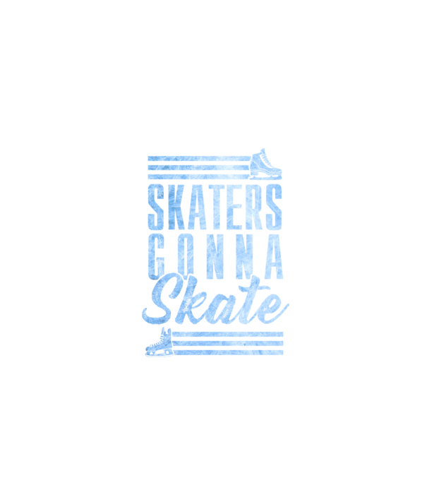 skaters gonna skate model negru pe tricou
