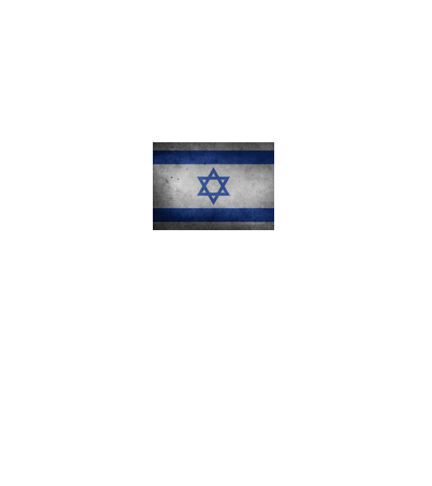 ISRAEL model negru pe tricou
