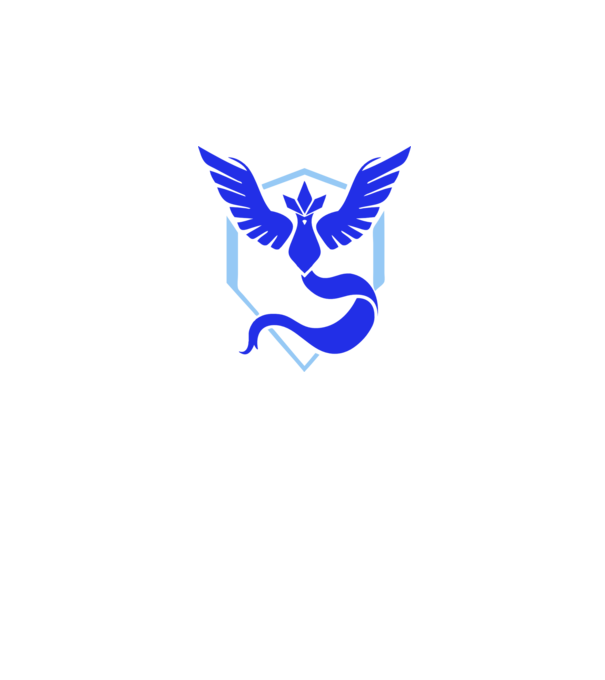 Mystic team logo model alb pe tricou