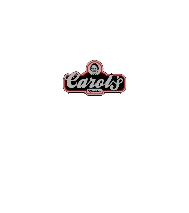 Carols cookies model negru pe tricou