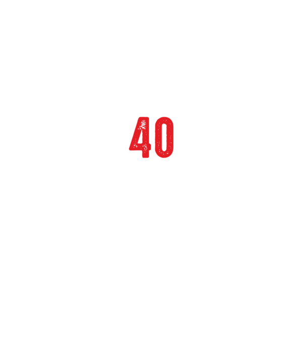 Purtătorul acestui tricou a împlinit: 40 de ani model negru pe tricou