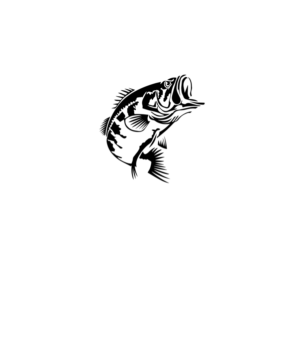 AngryFish model alb pe tricou