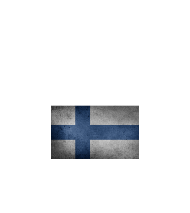 FINLAND model negru pe tricou