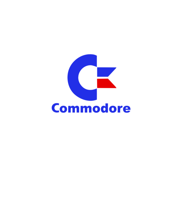 commodore 64 model gri pe tricou