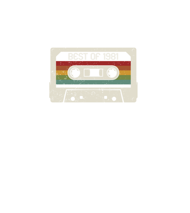 retro tape 1981 vintage model turcoaz pe tricou