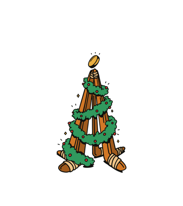 Hockey tree model alb pe tricou