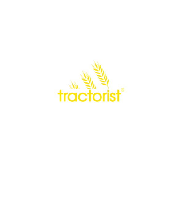 tractorist model negru pe tricou