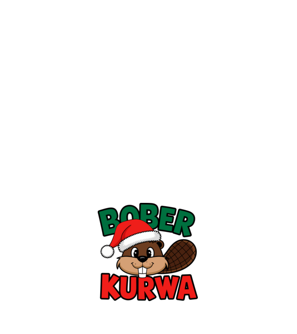 Bober kurwa xmas model roz deschis pe tricou