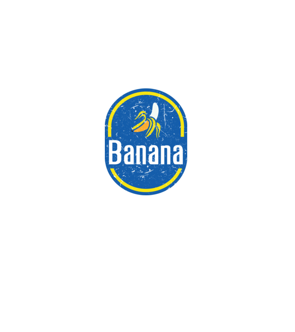 Banane carnaval model galben pe tricou
