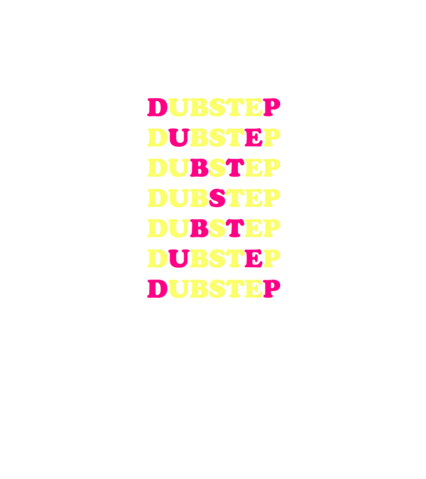 Dubstep model negru pe tricou