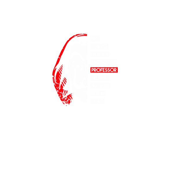 classic logo la casa de papel model negru pe tricou