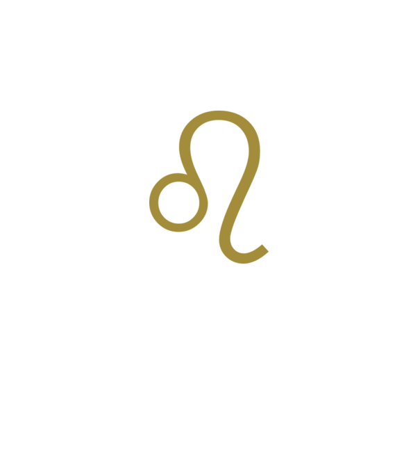 Leo Horoscope model negru pe tricou
