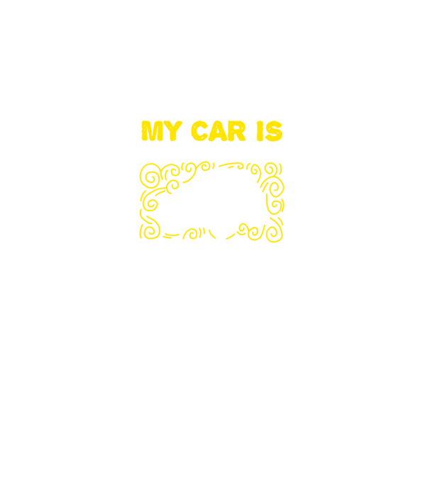 My car is older than me and I love it model negru pe tricou
