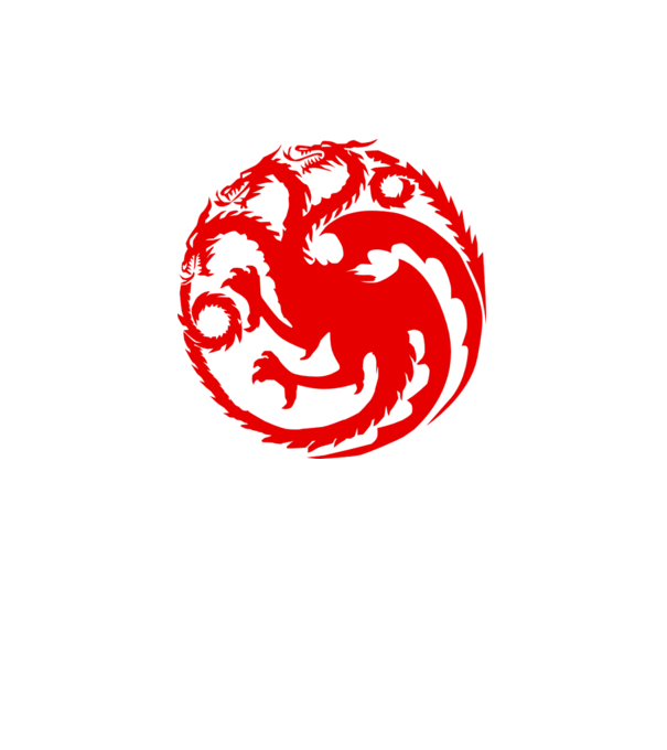 Targaryen model gri pe tricou
