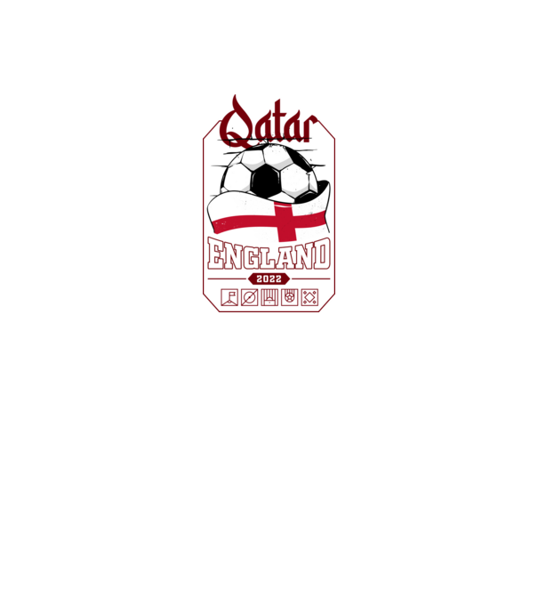 Qatar teams England model negru pe tricou
