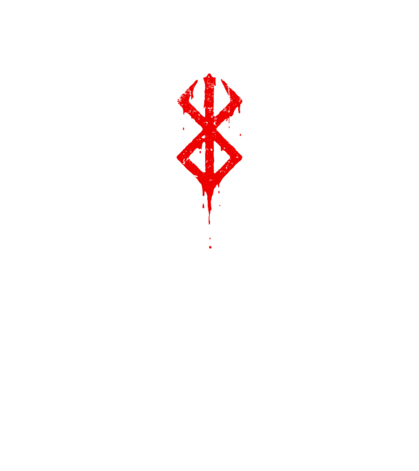 Berserk logo model negru pe tricou