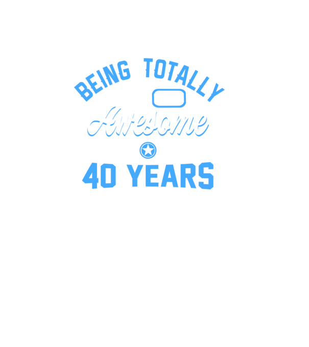 Being totally awesome 40 model negru pe tricou