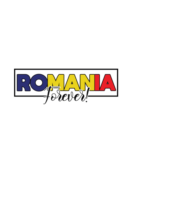 Romania forever model albastru deschis pe tricou