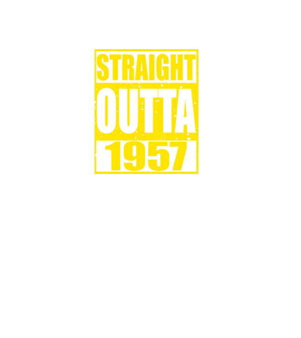 Straight Outta - 1957 model roșu pe tricou