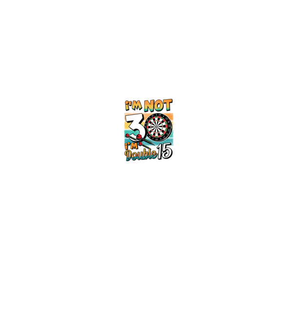 Darts Birthday 30 years old model negru pe tricou