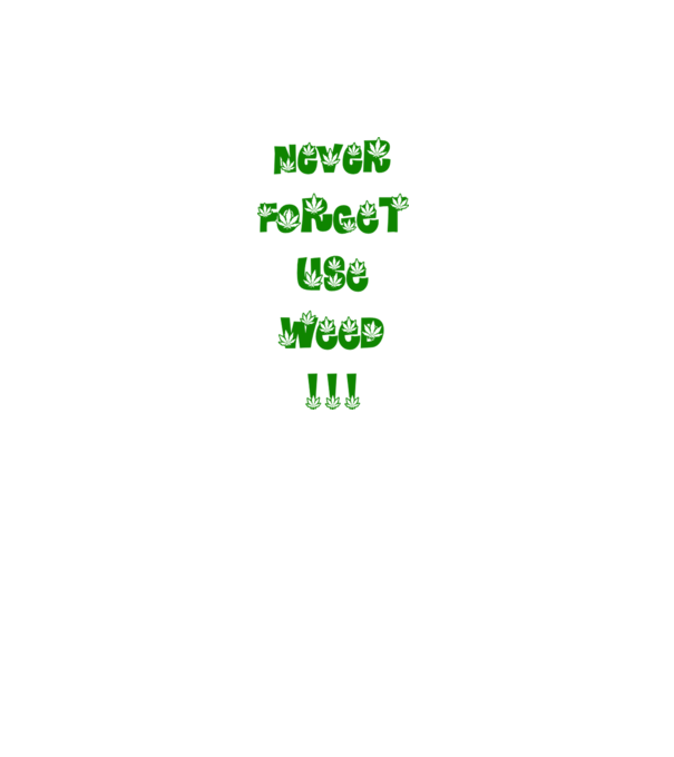 Weed model gri pe tricou