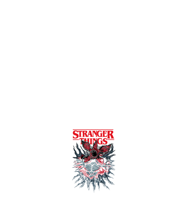 DEMOGORGON model negru pe tricou
