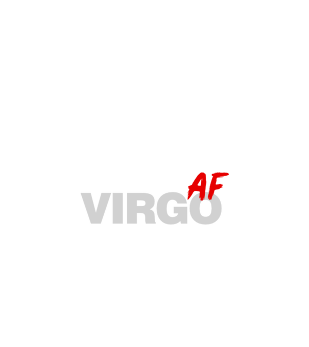 VIRGO as fuck model negru pe tricou