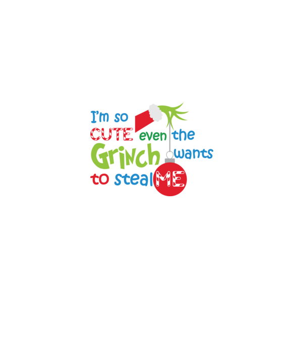 So cute Grinch model albastru deschis pe tricou