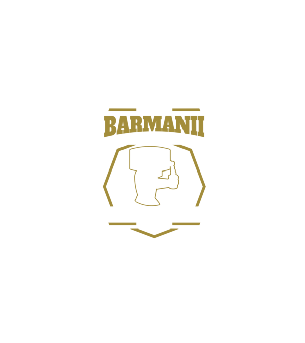 Toți barmanii creați egali aprilie model negru pe tricou