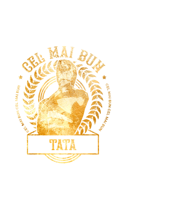 Cel mai bun tată model alb pe tricou