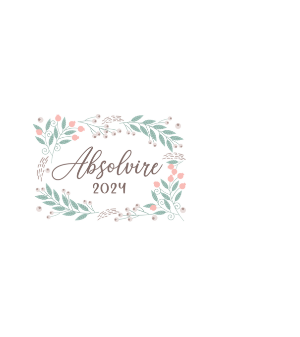 Absolvire 2024 model albastru deschis pe tricou