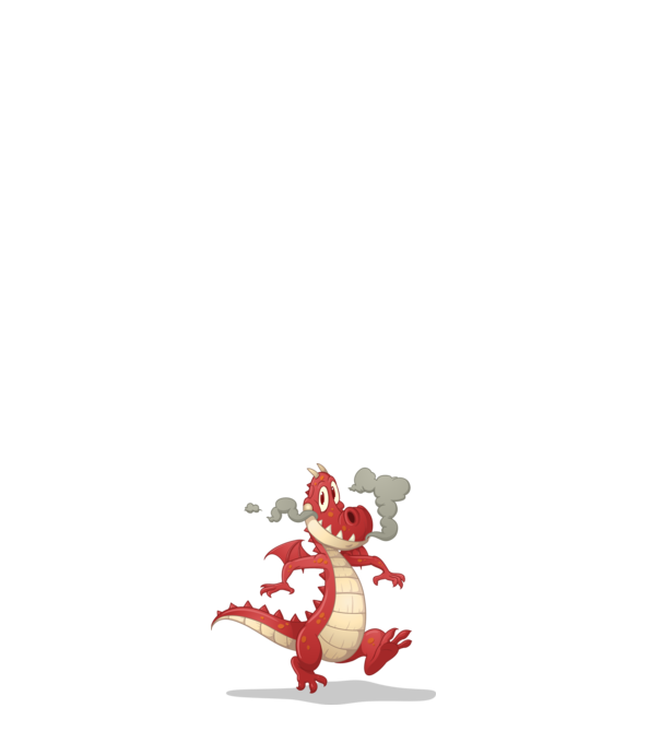 Dragon model negru pe tricou