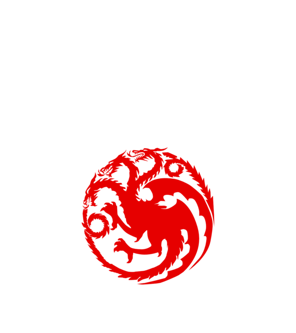 Targaryen model nisipiu pe tricou