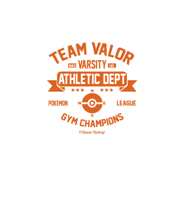 Valor champions model negru pe tricou