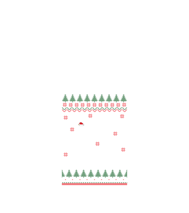 Merry Fishmas model negru pe tricou