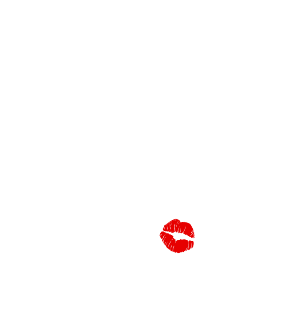 Kiss the cook model albastru închis pe tricou
