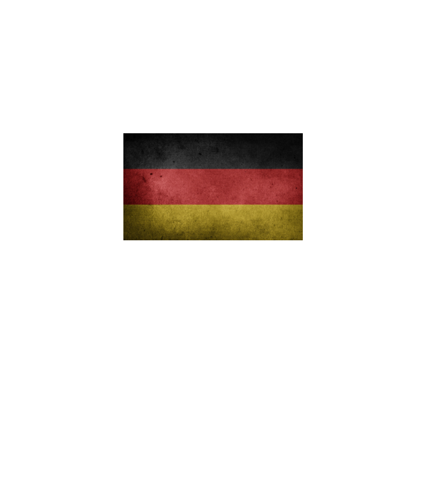 GERMANY model negru pe tricou