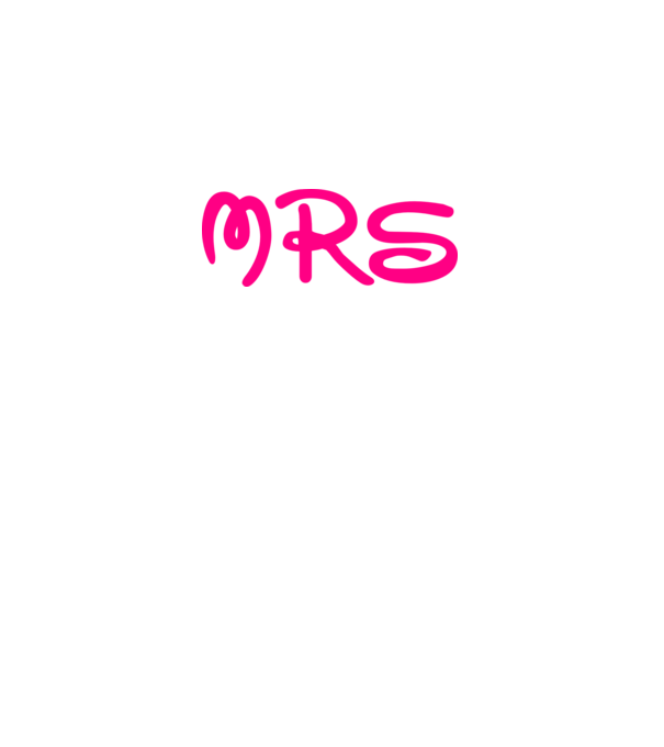 Mrs model alb pe tricou