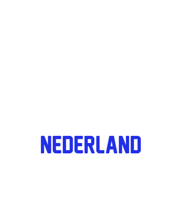 Nederland model negru pe tricou