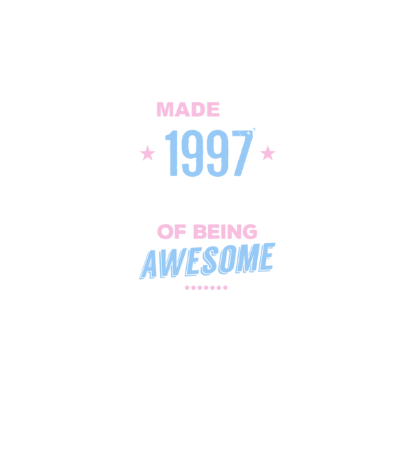 Made in - 1997 model negru pe tricou